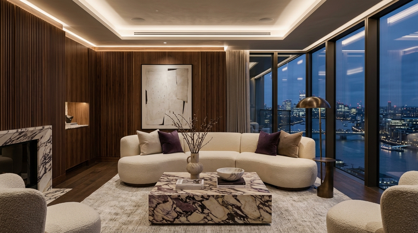 Quiet Opulence & Acoustic Sovereignty: High-End Acoustic Architectural Panels in Private Penthouses
